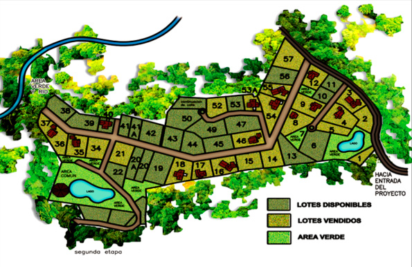 Mapa de Lotificación